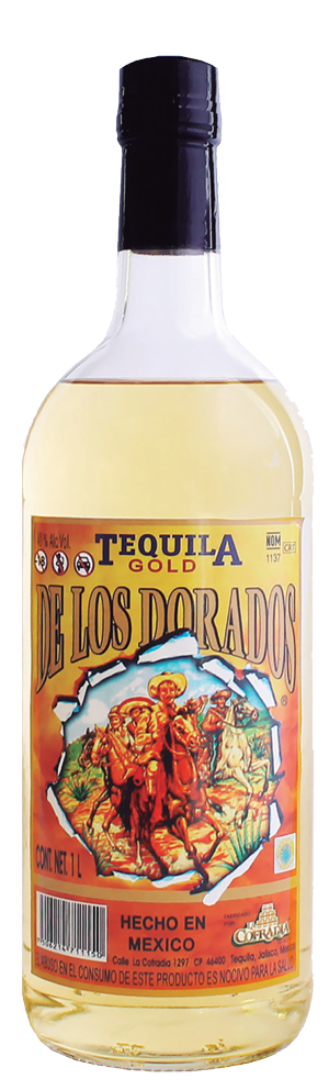 Tequila DE LOS DORADOS Gold 