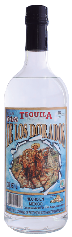 Tequila DE LOS DORADOS Silver